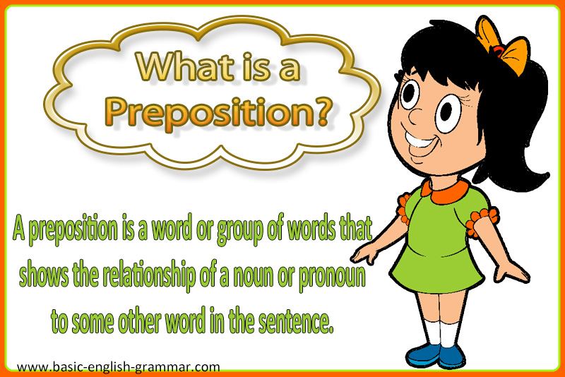 What Is A Preposition Examples Of Prepositional Phrases